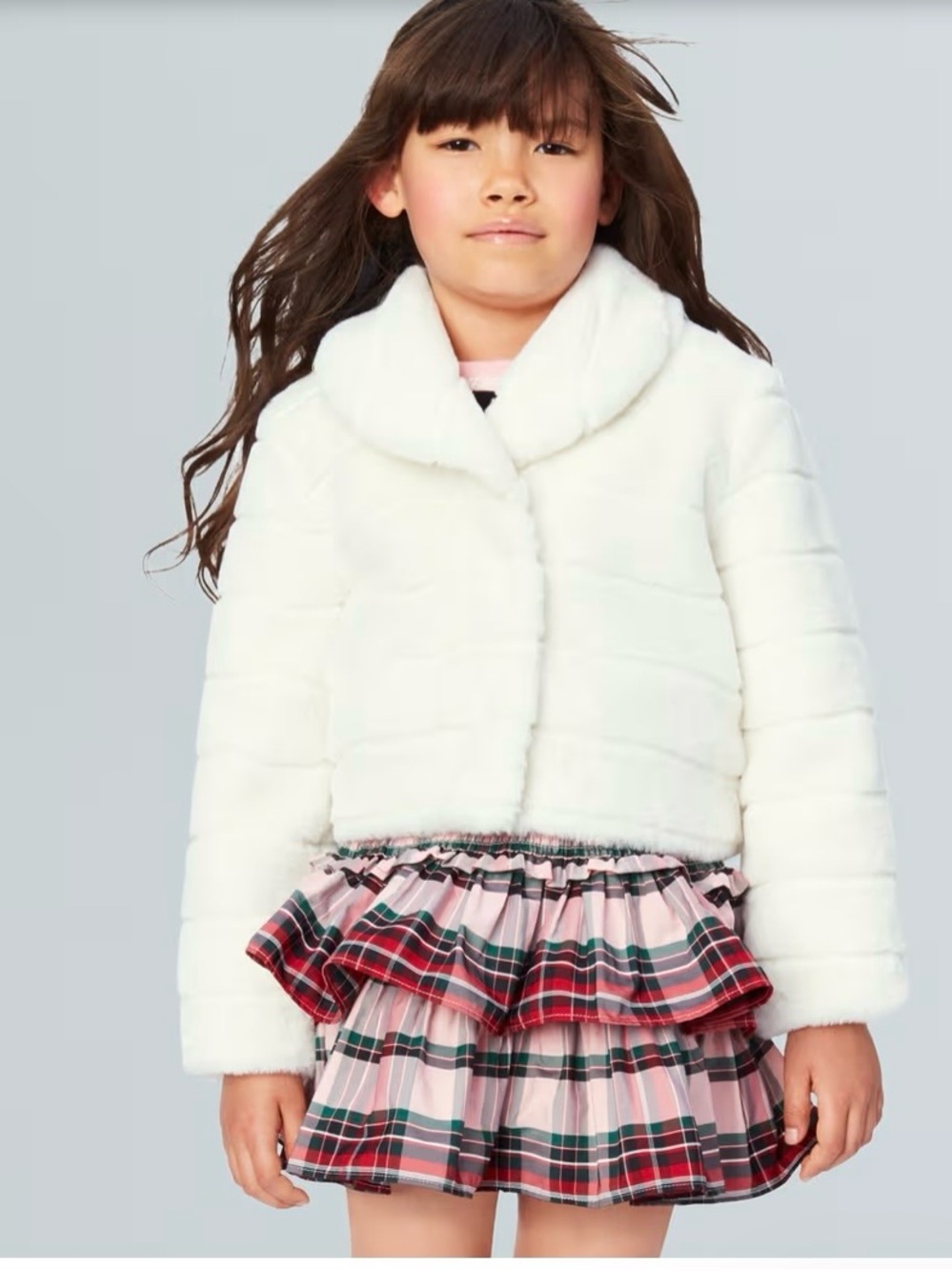 American Girl® x Janie and Jack Winter-White Jacket for Girls